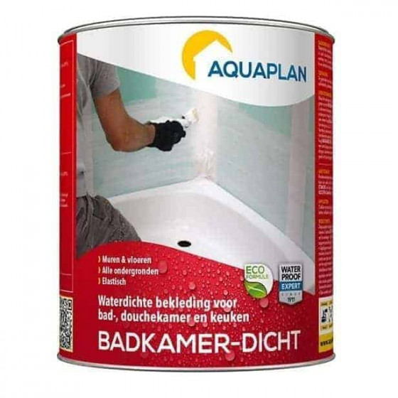 Aquaplan Badkamer-Dicht | Waterdichte coating voor waterdichte badkamer