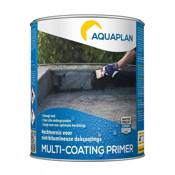 Aquaplan Multi-Coating Primer | hechtvernis voor niet-bitumineuze dakcoating