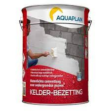 Aquaplan Kelder-Bezetting | kelderafdichting binnenzijde | Witte waterdichte cementcoating